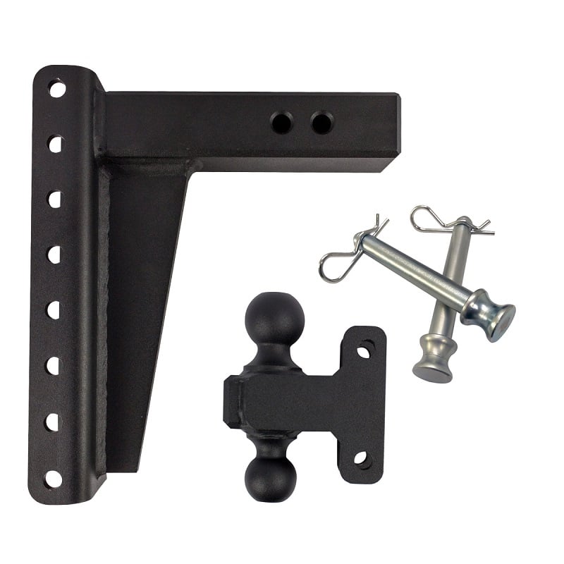 Bulletproof Hitch 2.5" Shank Heavy Duty 10" Drop and Rise Hitch
