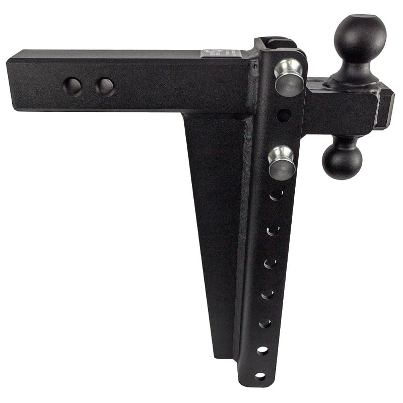 Bulletproof Hitch 2.5" Shank Heavy Duty 14" Drop and Rise Hitch