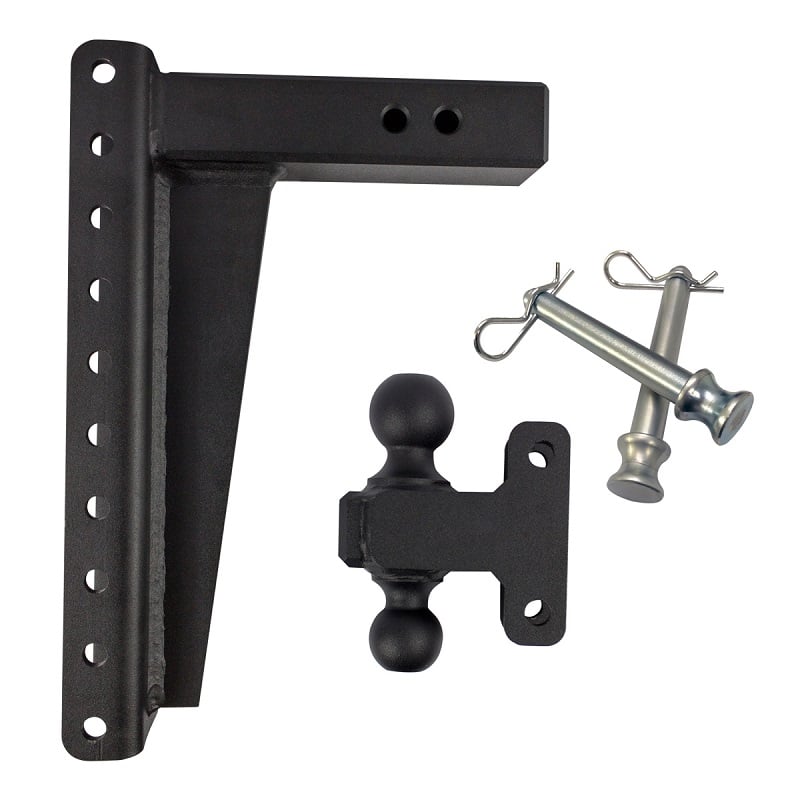 Bulletproof Hitch 2.5" Shank Heavy Duty 14" Drop and Rise Hitch