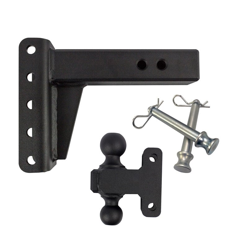 Bulletproof Hitch 2.5" Shank Heavy Duty 4" Drop and Rise Hitch