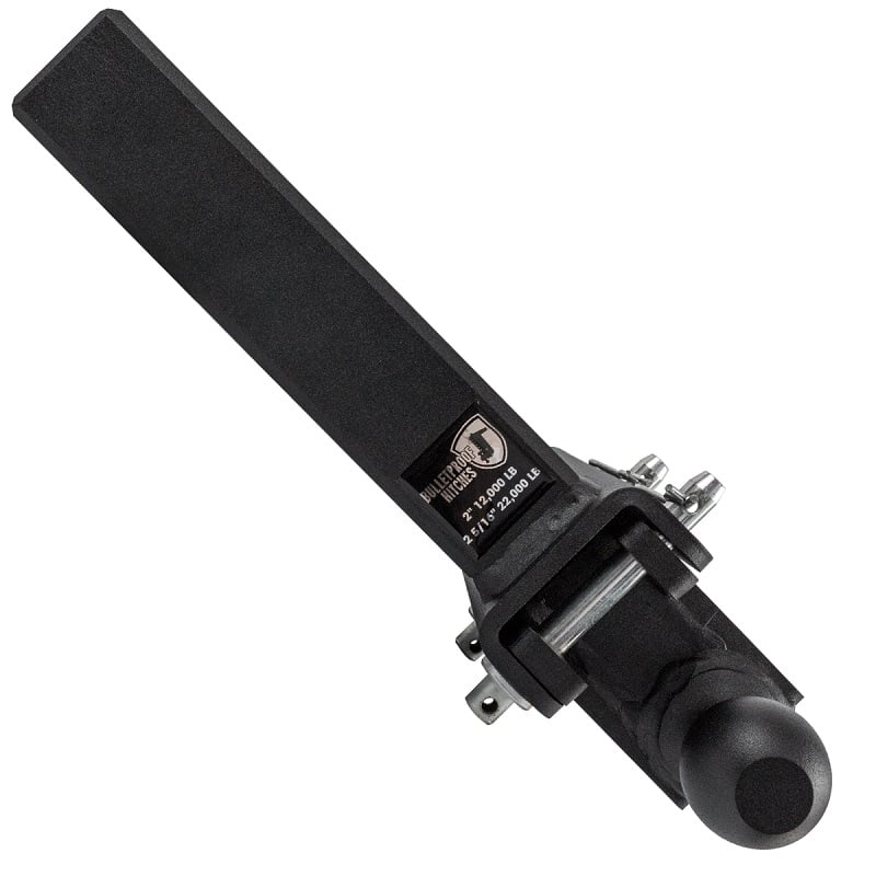 Bulletproof Hitch 2.5" Shank Heavy Duty 4" Drop and Rise Hitch