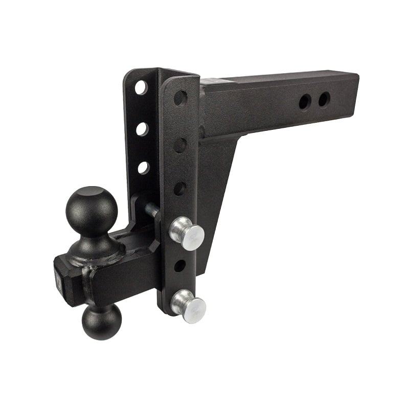 Bulletproof Hitch 2.5" Shank Heavy Duty 6" Drop and Rise Hitch