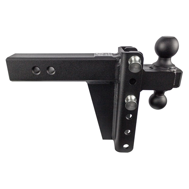 Bulletproof Hitch 2.5" Shank Heavy Duty 6" Drop and Rise Hitch