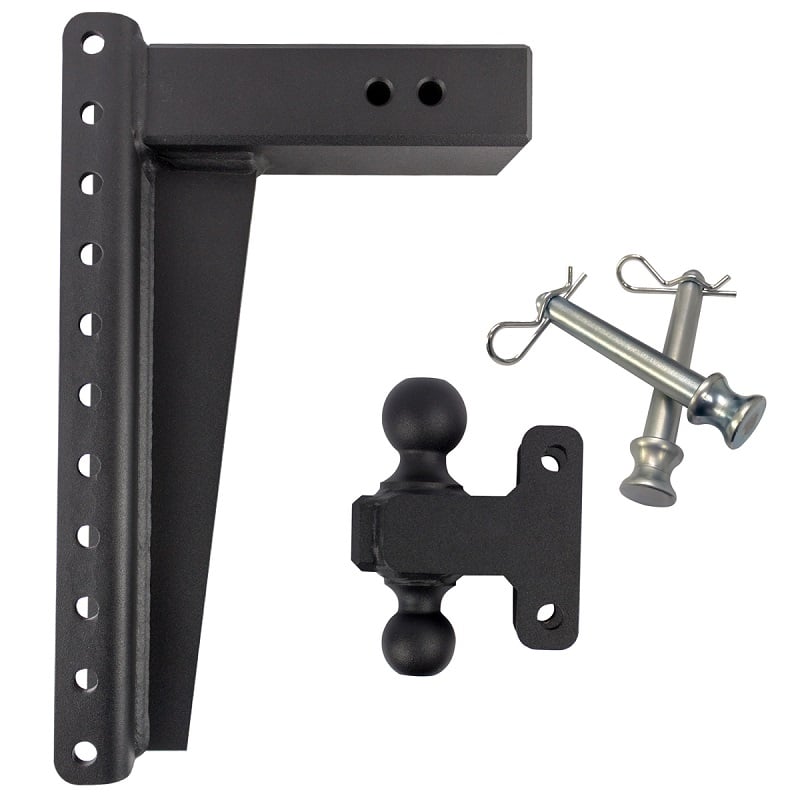 Bulletproof Hitch 3.0" Shank Heavy Duty 16" Drop and Rise Hitch