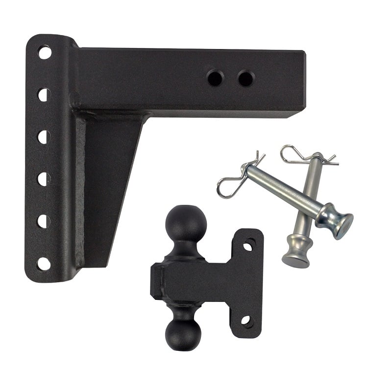 Bulletproof Hitch 3.0" Shank Heavy Duty 6" Drop and Rise Hitch