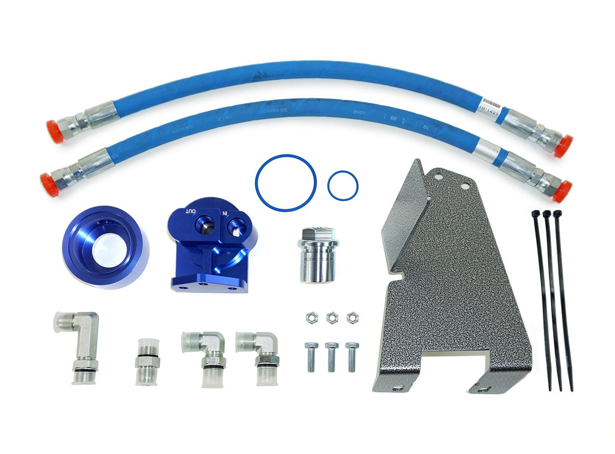 PacBrake Remote Oil Filter Kit for 19-24 Ram 6.7L Cummins