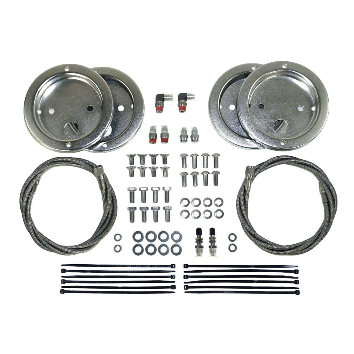 Pacbrake ALPHA load-leveling air spring kit for Chevy Silverado GMC Sierra HD