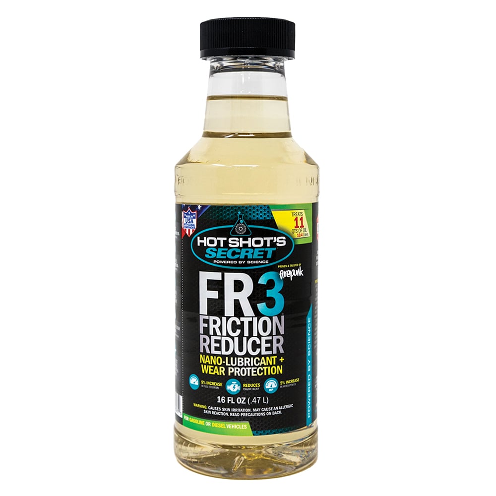 Hot Shot's Secret FR3 Friction Reducer Oil Additive