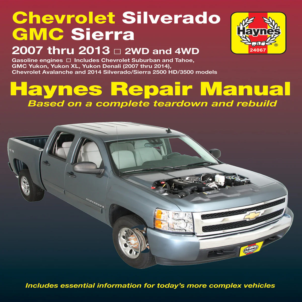Haynes Repair Manual 07-13 GM 6.6L Duramax 2500HD/3500HD