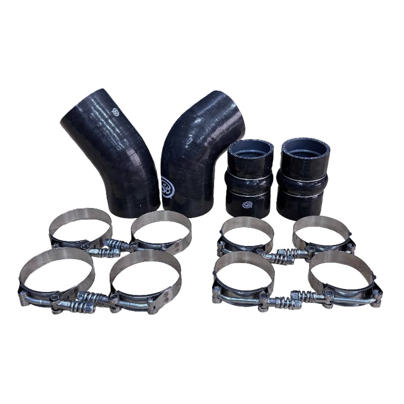 S&amp;B Filters Hot and Cold Side Boot Kit for for 04.5-05 GM 6.6L Duramax