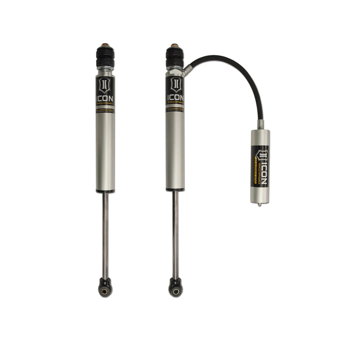 ICON 2.0 Aluminum Series Front Shocks 0-3" Lift for 01-10 GM 2500HD and 3500