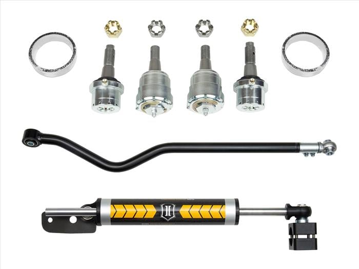 ICON Ultimate Front End Kit for 20-23 Jeep Wrangler JL and Gladiator JT