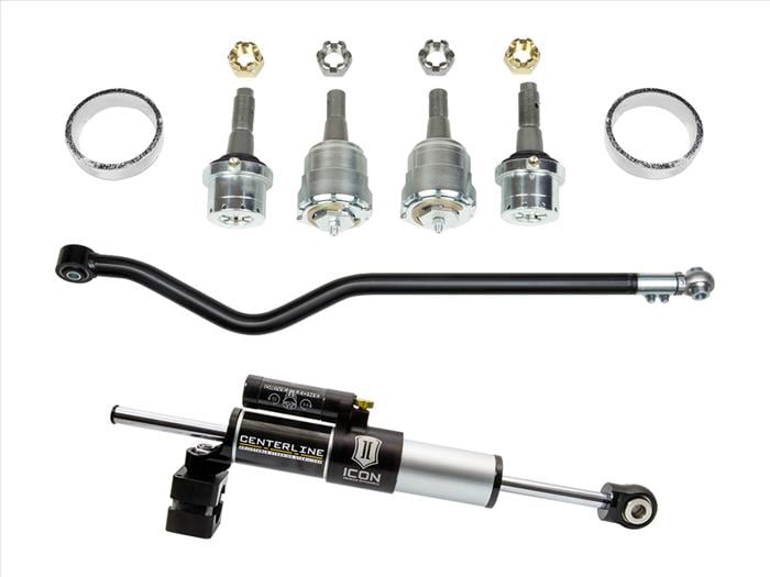 ICON Ultimate Front End Kit for 20-23 Jeep Wrangler JL and Gladiator JT