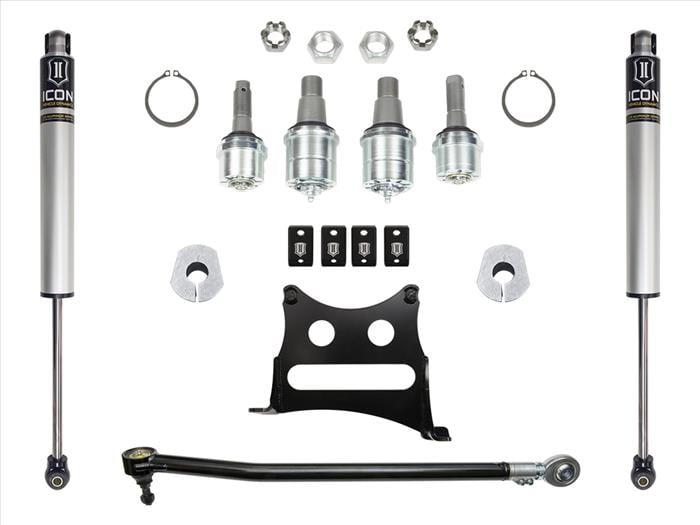 ICON Ultimate Front End Kit with Alignment Cam for 05-22 Ford SuperDuty