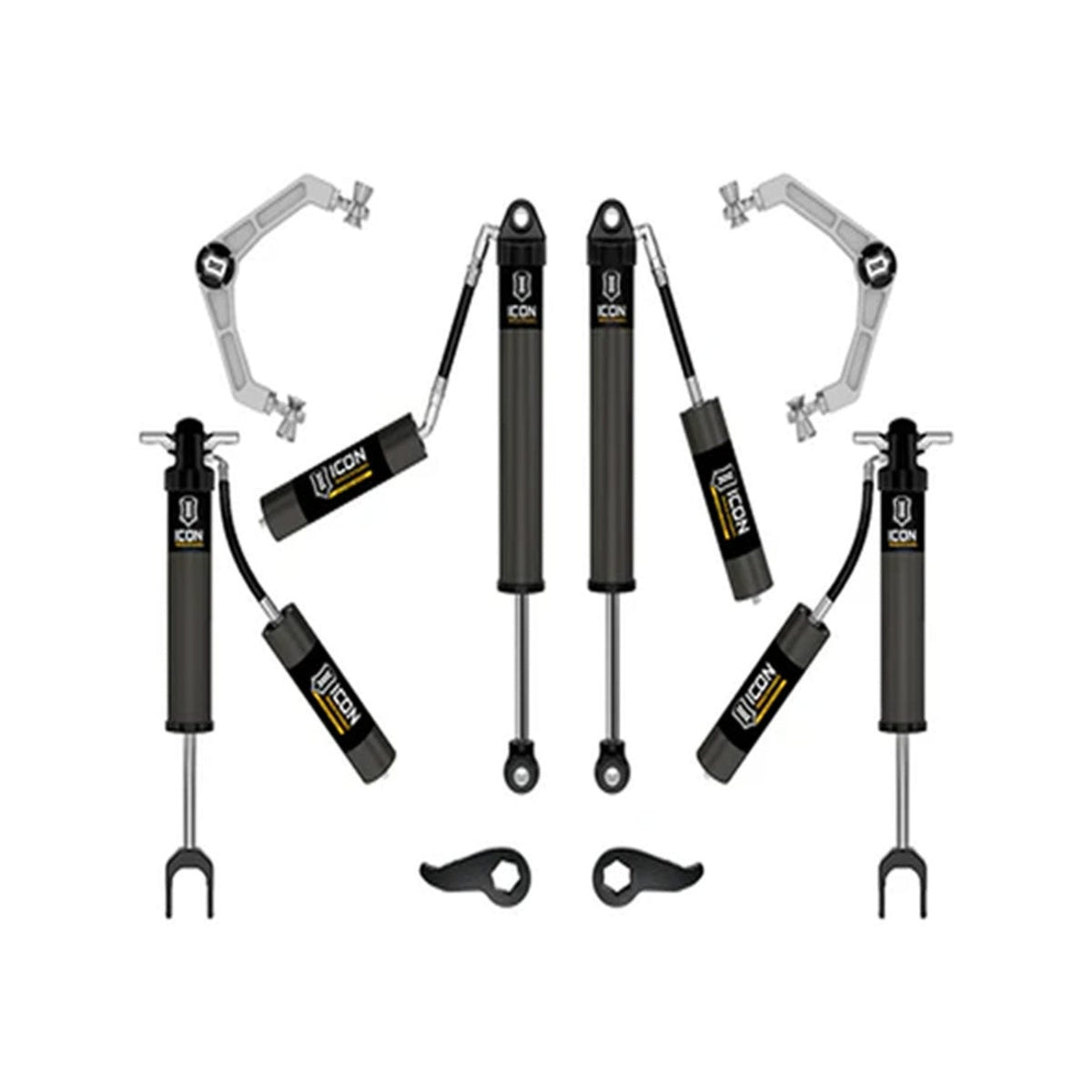 ICON Stage 2 Suspension System 2-3.5" Lift 20-26 GM 2500HD/3500HD