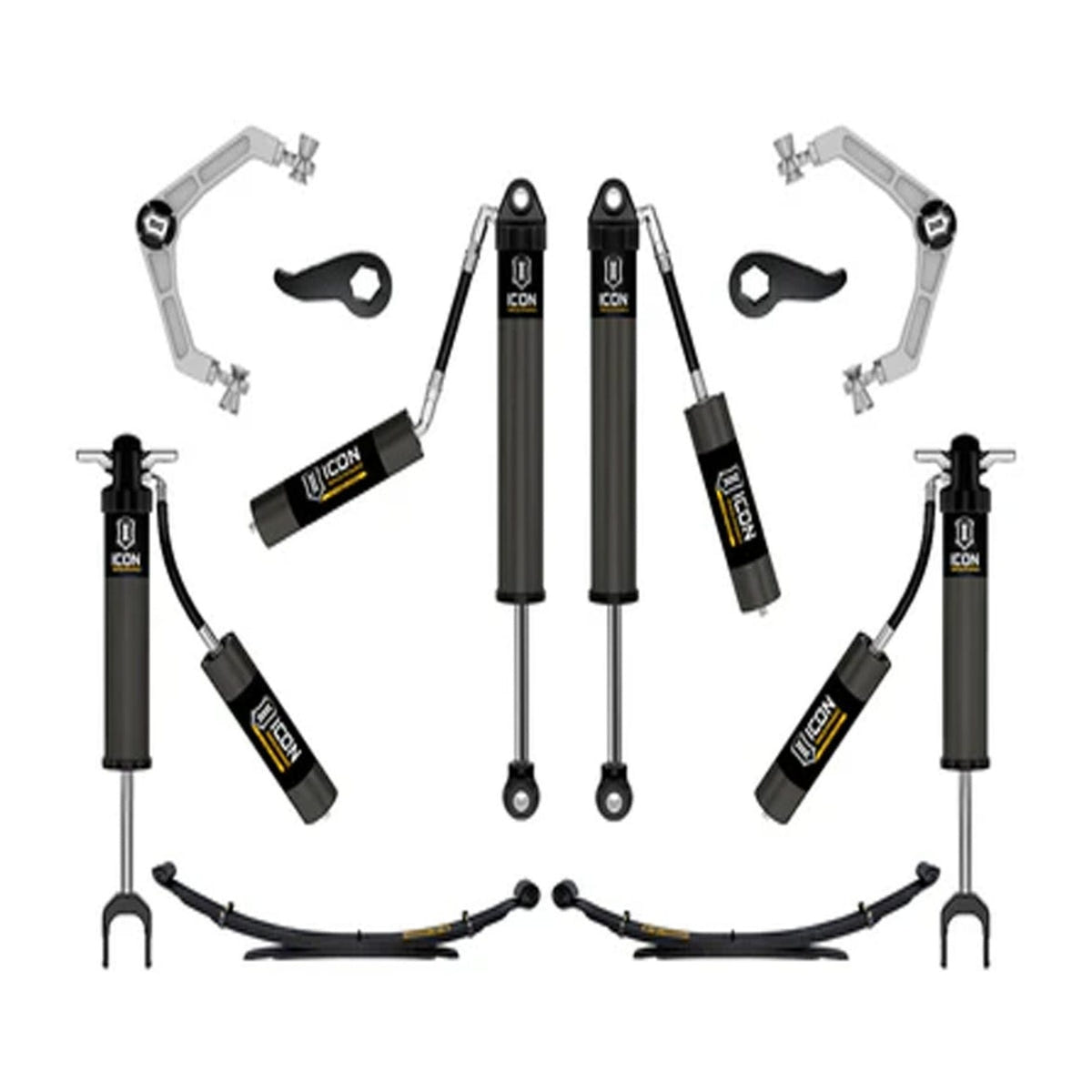 ICON Stage 3 Suspension System With Leaf Pack 20-26 GM 2500HD/3500HD L5P