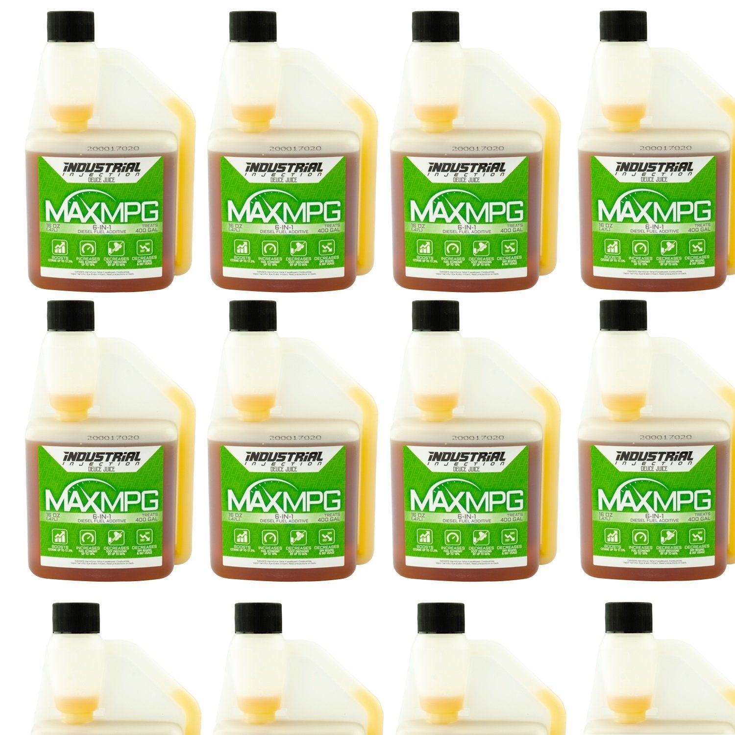 Industrial Injection MaxMPG All Season Diesel Fuel Additive – Diesel ...