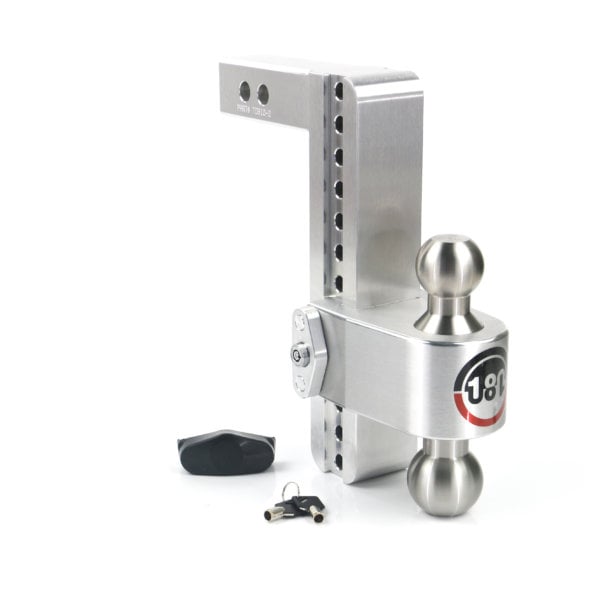 Weigh Safe 180 Drop Hitch | Designed for use with 2.5" Receiver Hitch