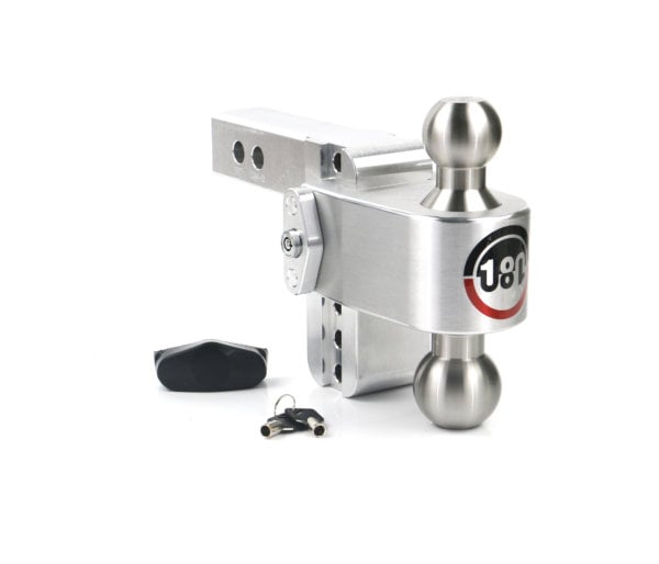 Weigh Safe Black Cerakote 180 Drop Hitch | Designed for use with 2.5" Receiver Hitch