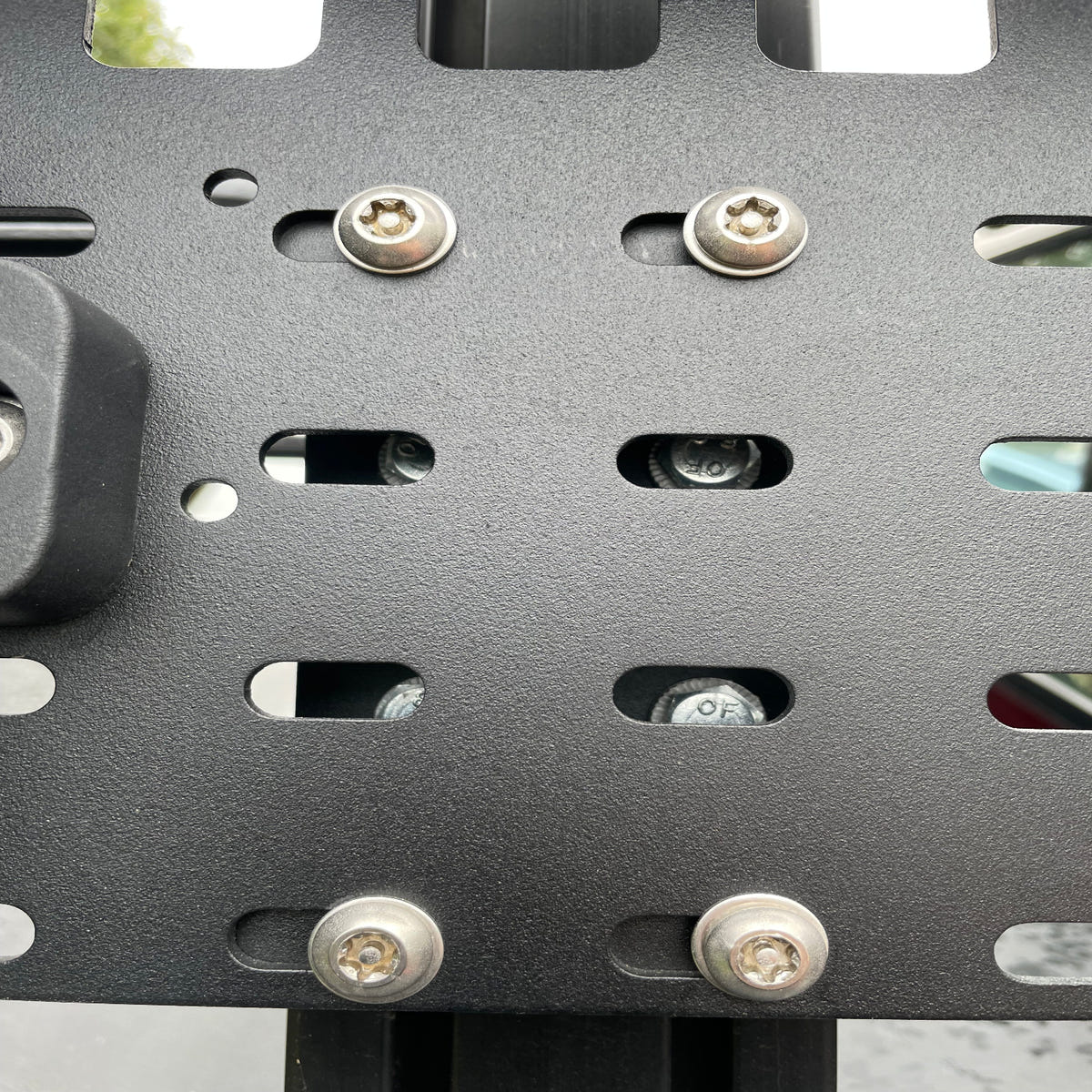 Billie Bars Molle Panel for Covers with T-Slots Rack