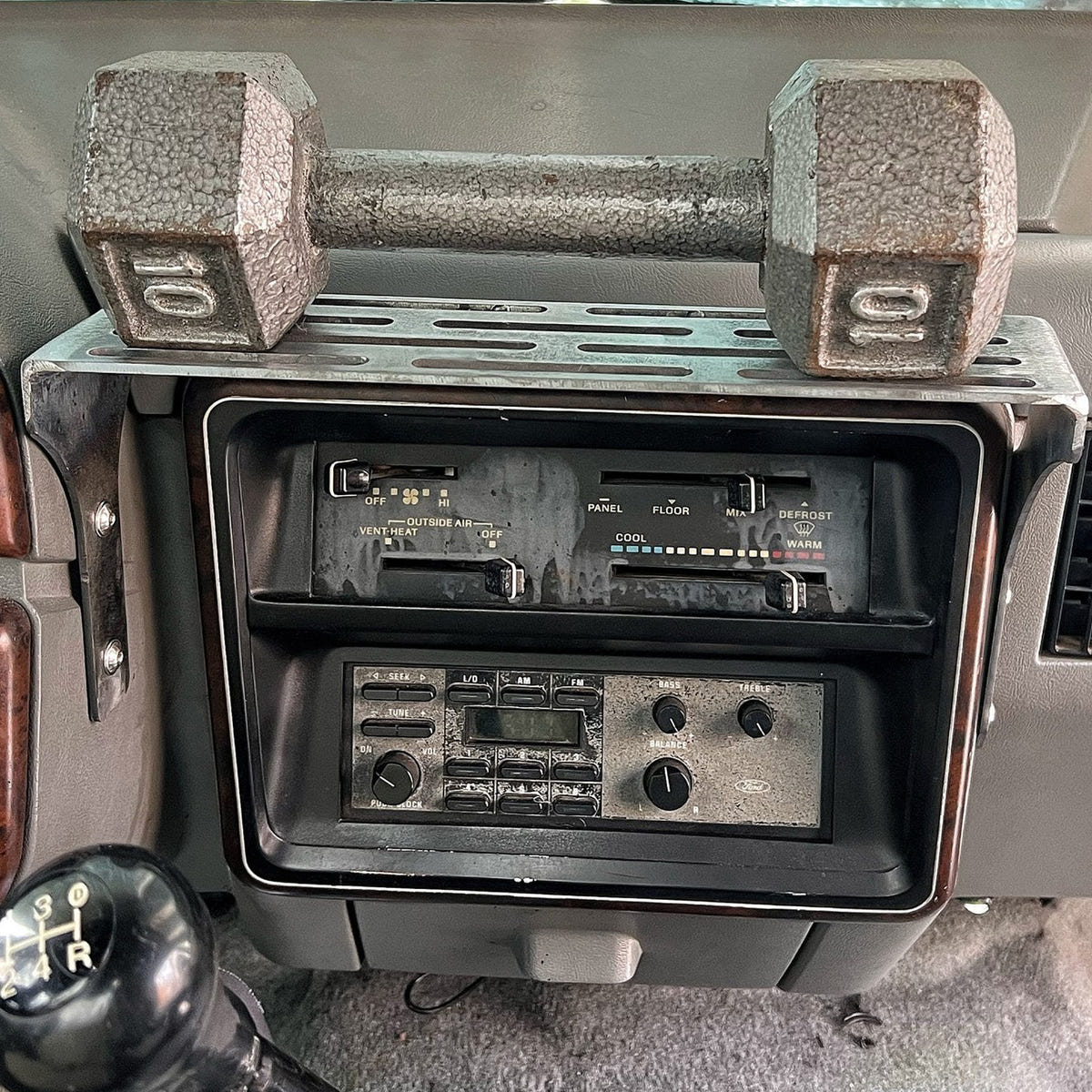JC Customs Dash Accessory Shelf 87-91 Ford F-250/F-350