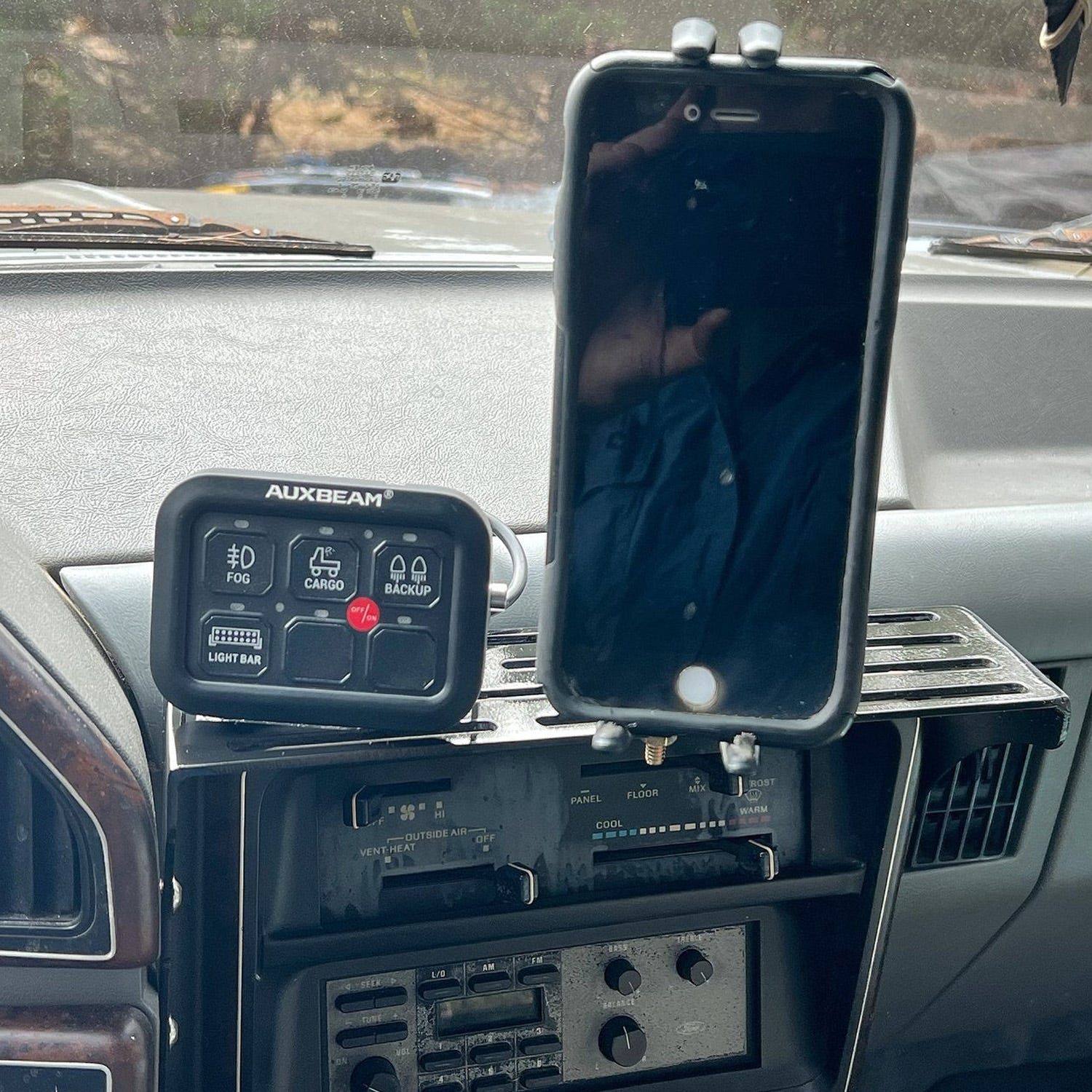 JC Customs Dash Accessory Shelf 87-91 Ford F-250/F-350