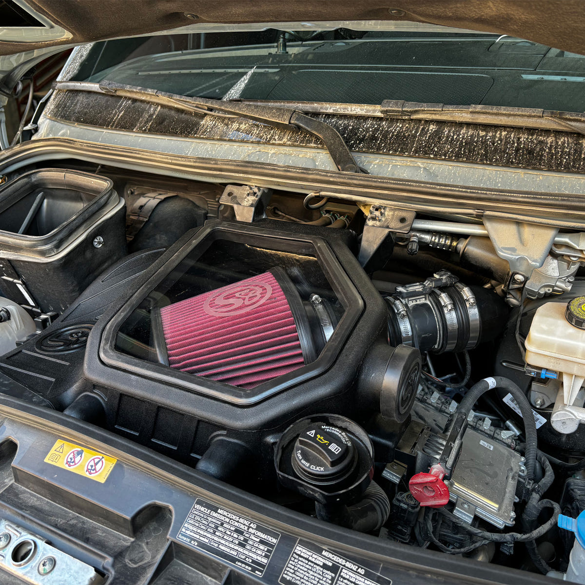 S&amp;B Cold Air Intake 23-26 Mercedes 2.0L Diesel Sprinter