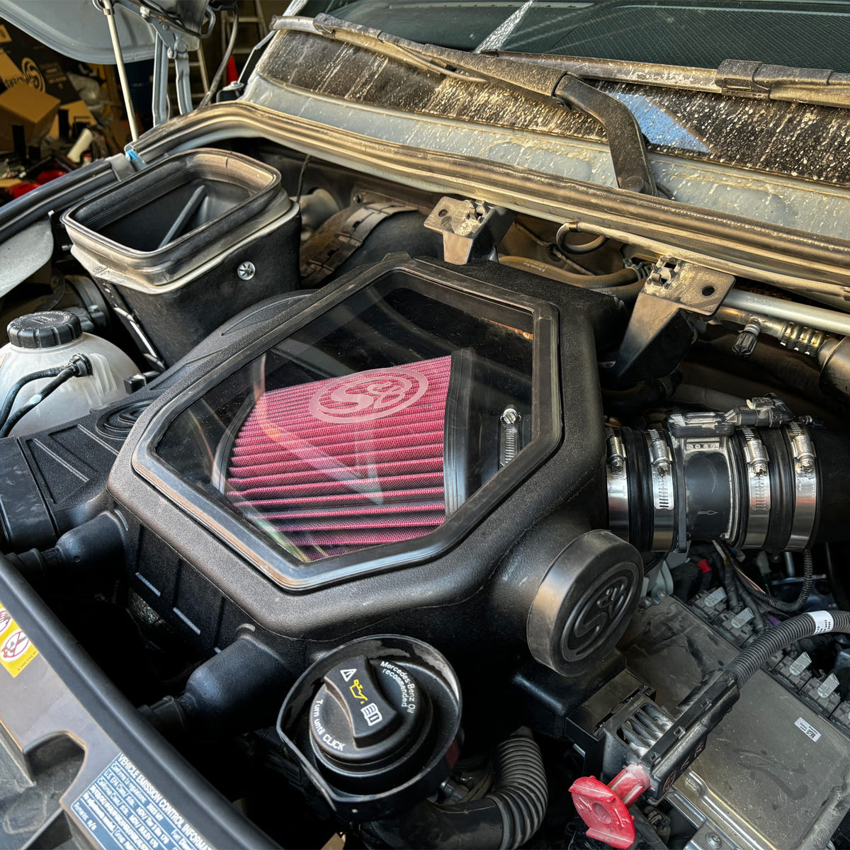 S&amp;B Cold Air Intake 23-26 Mercedes 2.0L Diesel Sprinter