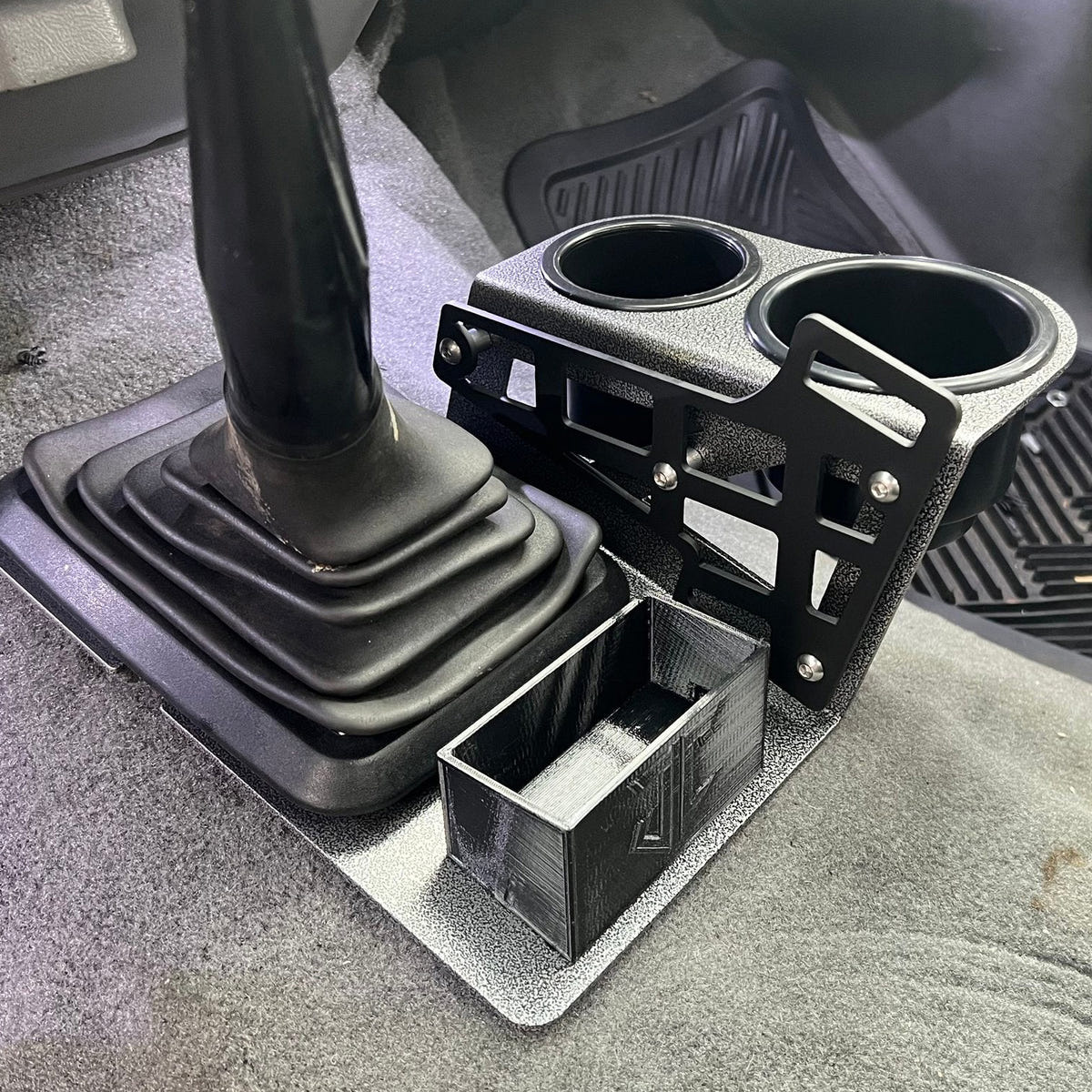 JC Customs Shifter Mounted Cup Holder 92-97 Ford F-250/F-350