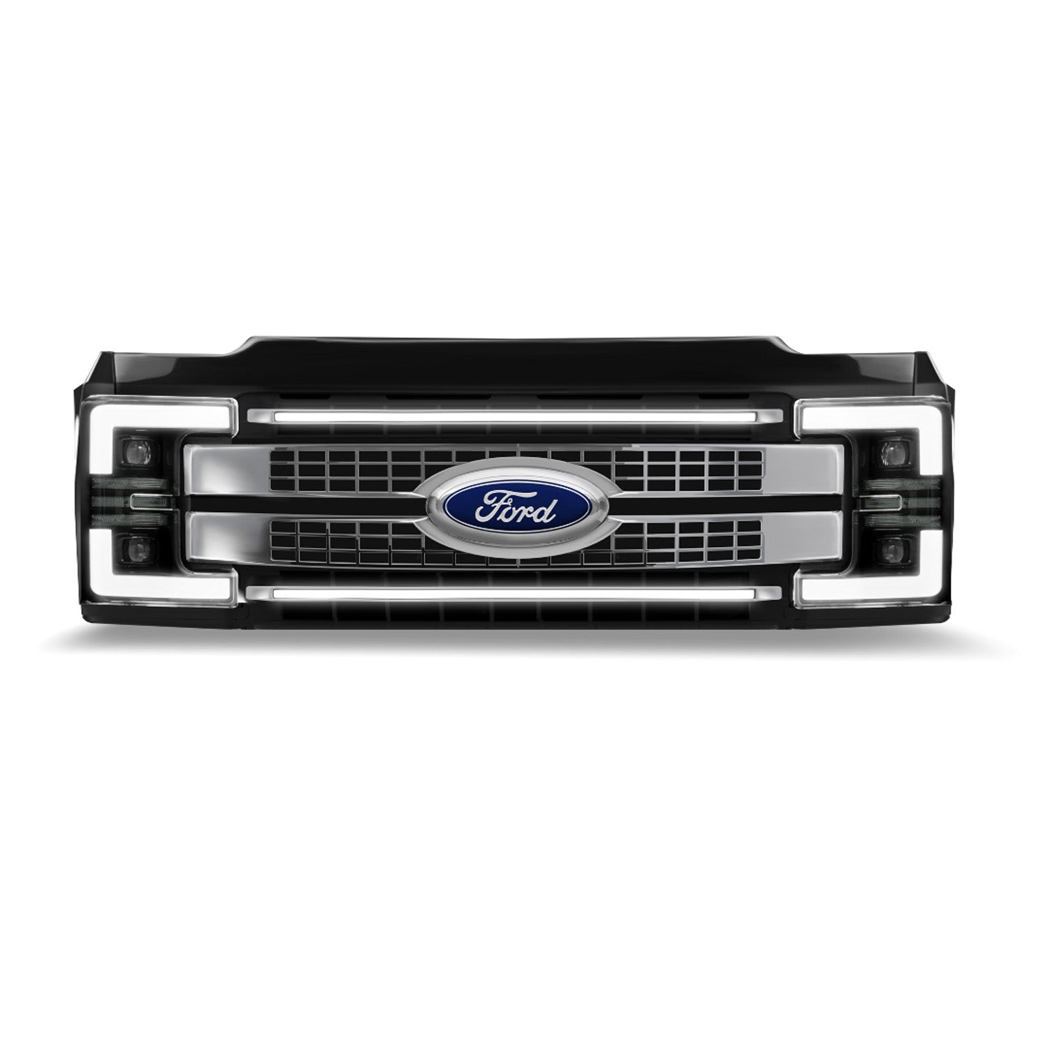 Sick Diesel Ghost LED Grille Light Bar 17-19 Ford F-250/350 Platinum 