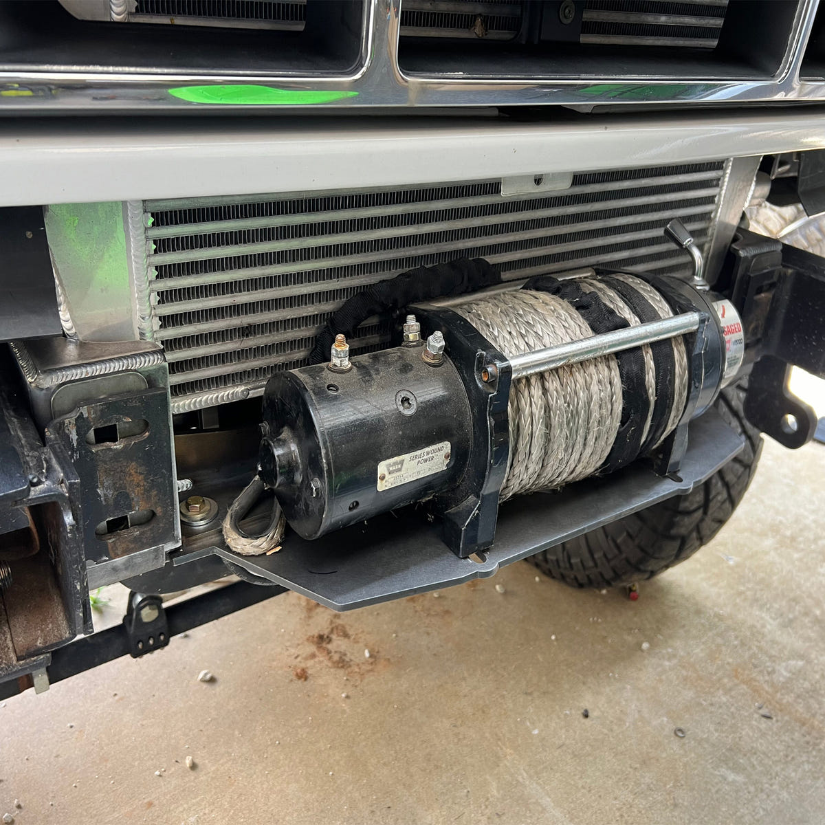 JC Customs Hidden Winch Mount 94-97 Ford F-250/F-350