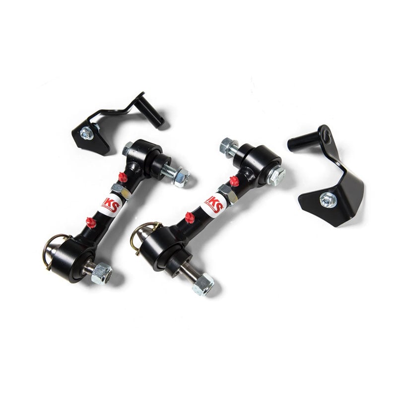 JKS Quicker Disconnect Sway Bar Links 0-2" Lift for 20-23 Jeep Wrangler JL Gladiator JT 3.0L EcoDiesel