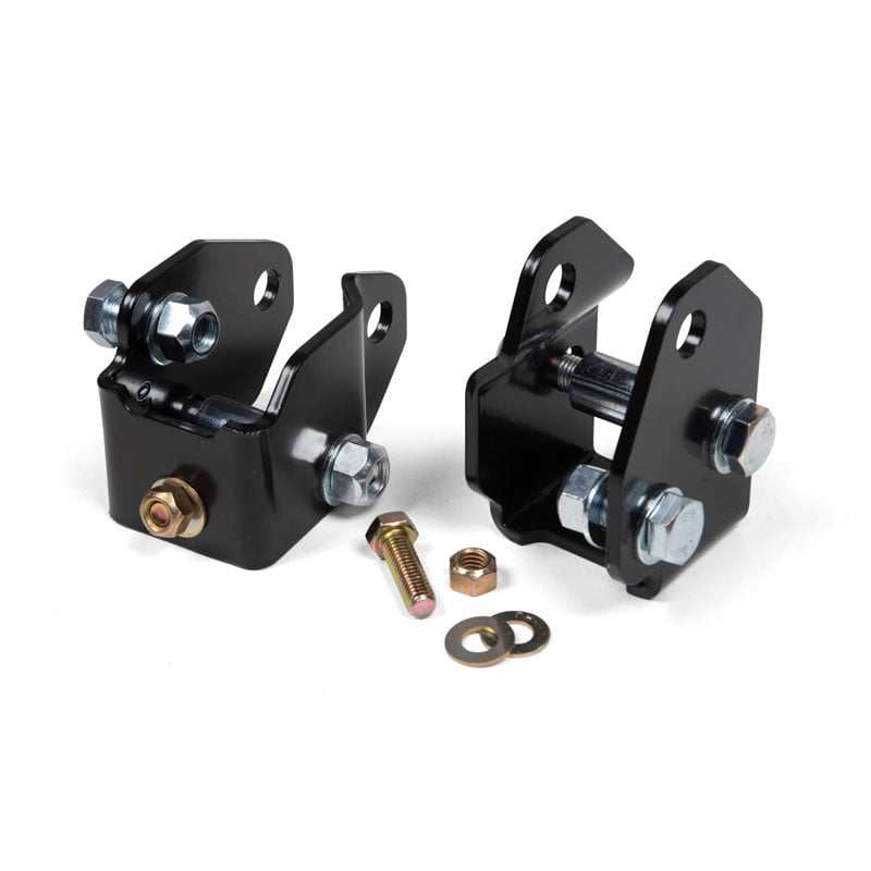 JKS Front Shock Extension Brackets for 20-23 Jeep Wrangler JL Gladiator JT 3.0L EcoDiesel