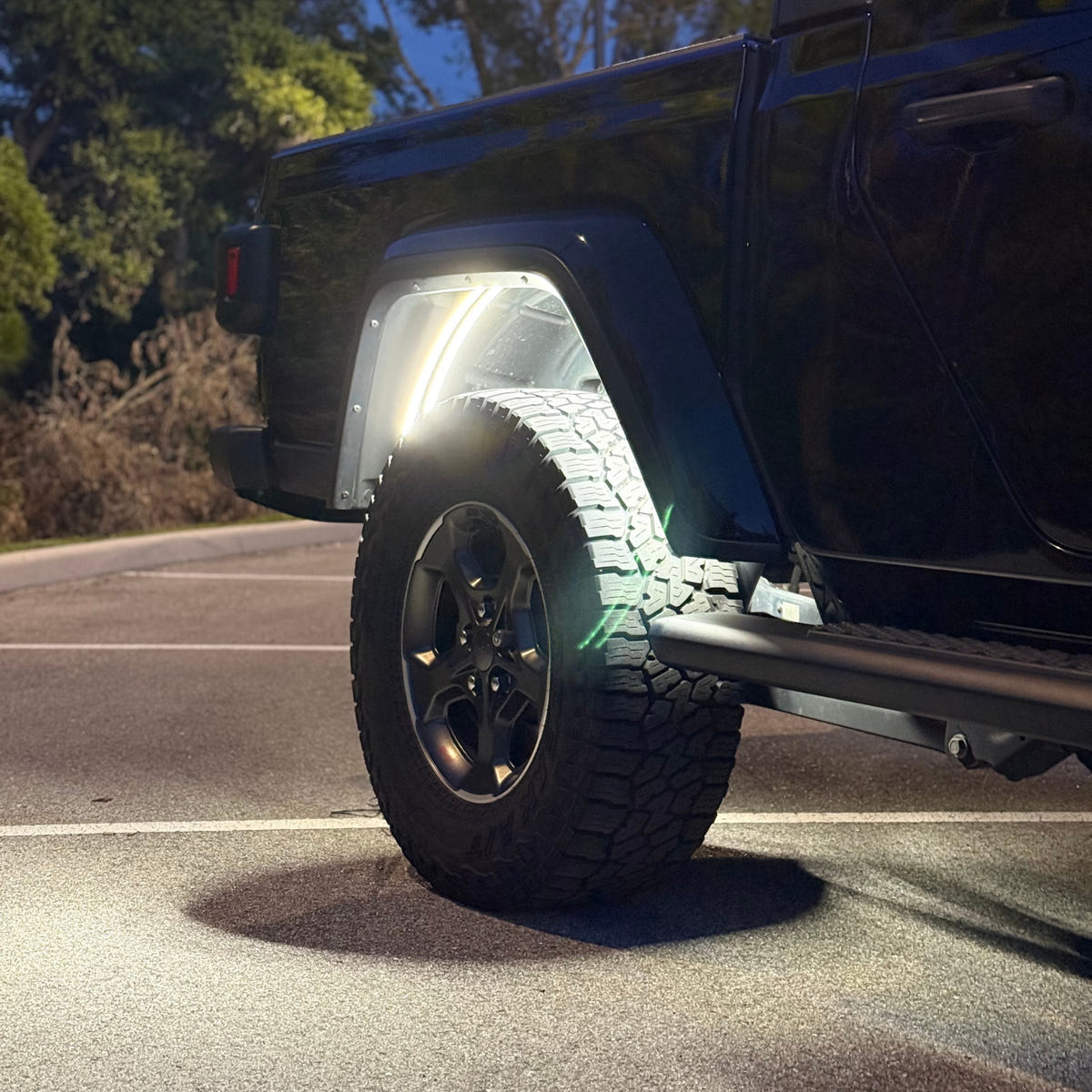 Sick Diesel Fender-Well LED Light Kit 20-25 Jeep Gladiator JT