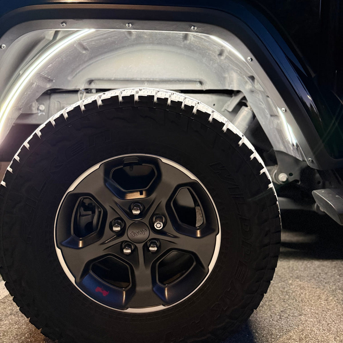 Sick Diesel Fender-Well LED Light Kit 20-25 Jeep Gladiator JT