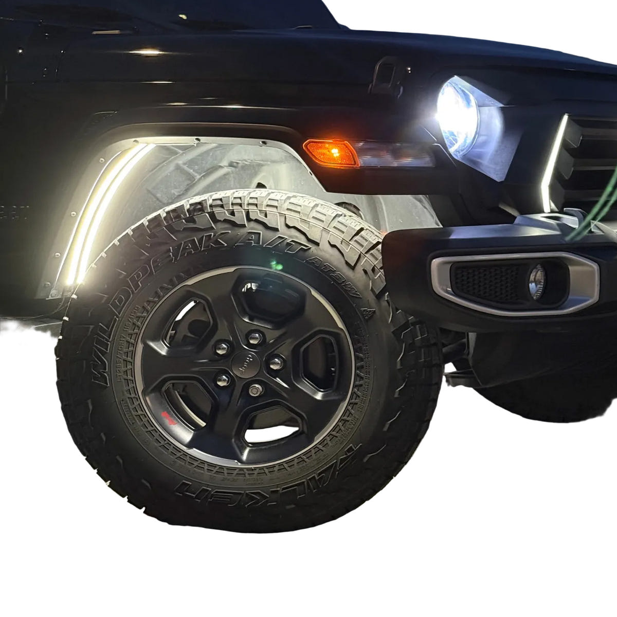 Sick Diesel Fender-Well LED Light Kit 20-25 Jeep Gladiator JT