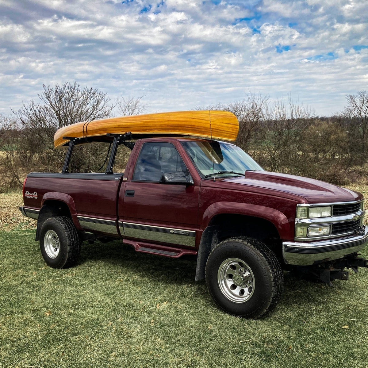 Billie Bars Bed Rack For Covers with T-slots 01-24 GM 2500HD/3500HD
