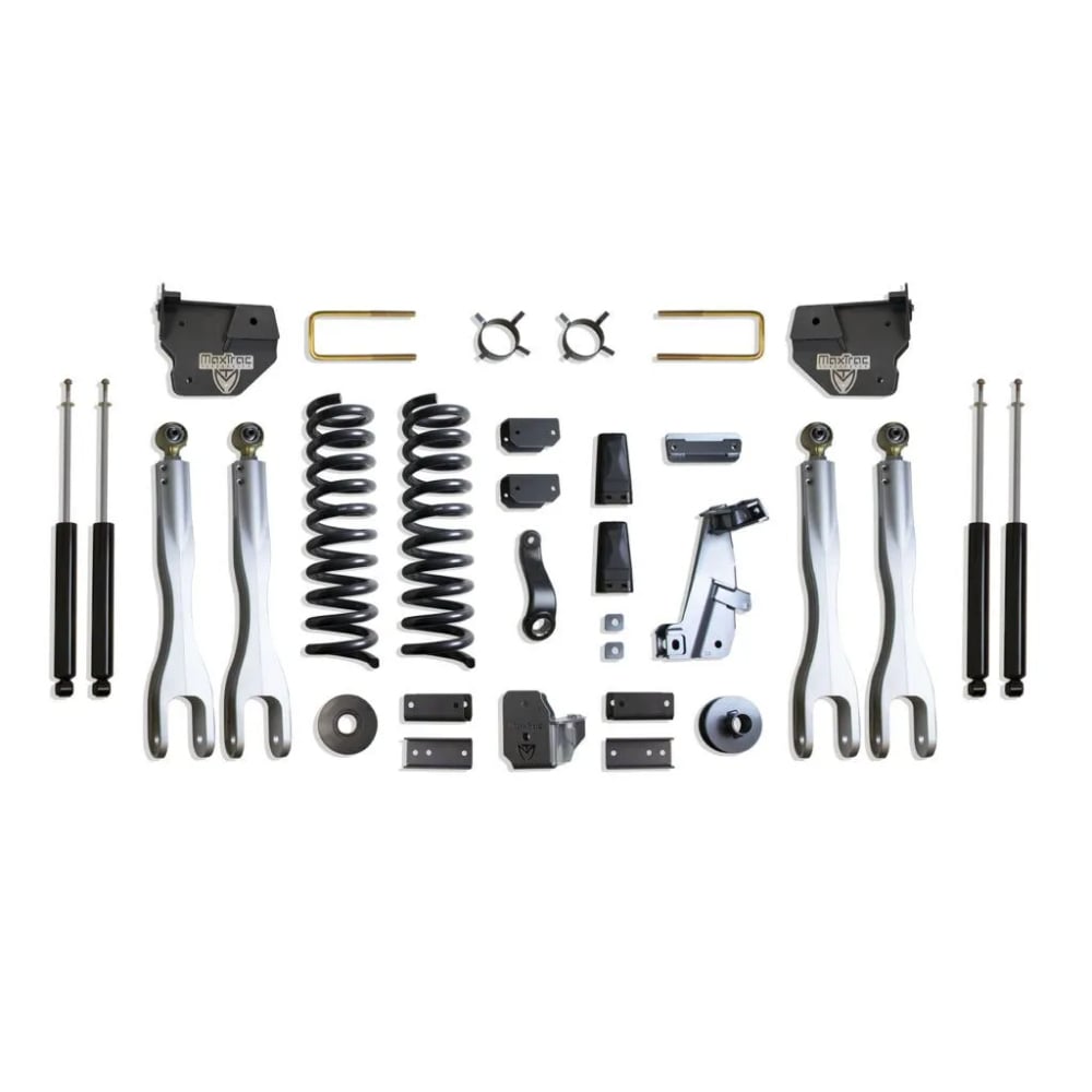 MaxTrac 8" Lift Kit With MaxTrack Shocks for 13-18 Ram 6.7L Cummins 4WD