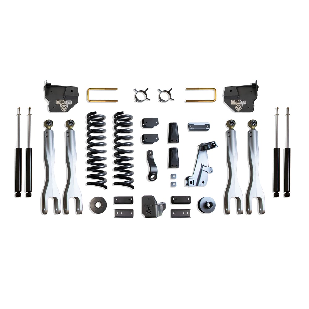 MaxTrac 8" Lift Kit With MaxTrack Shocks for 13-18 Ram 6.7L Cummins 4WD