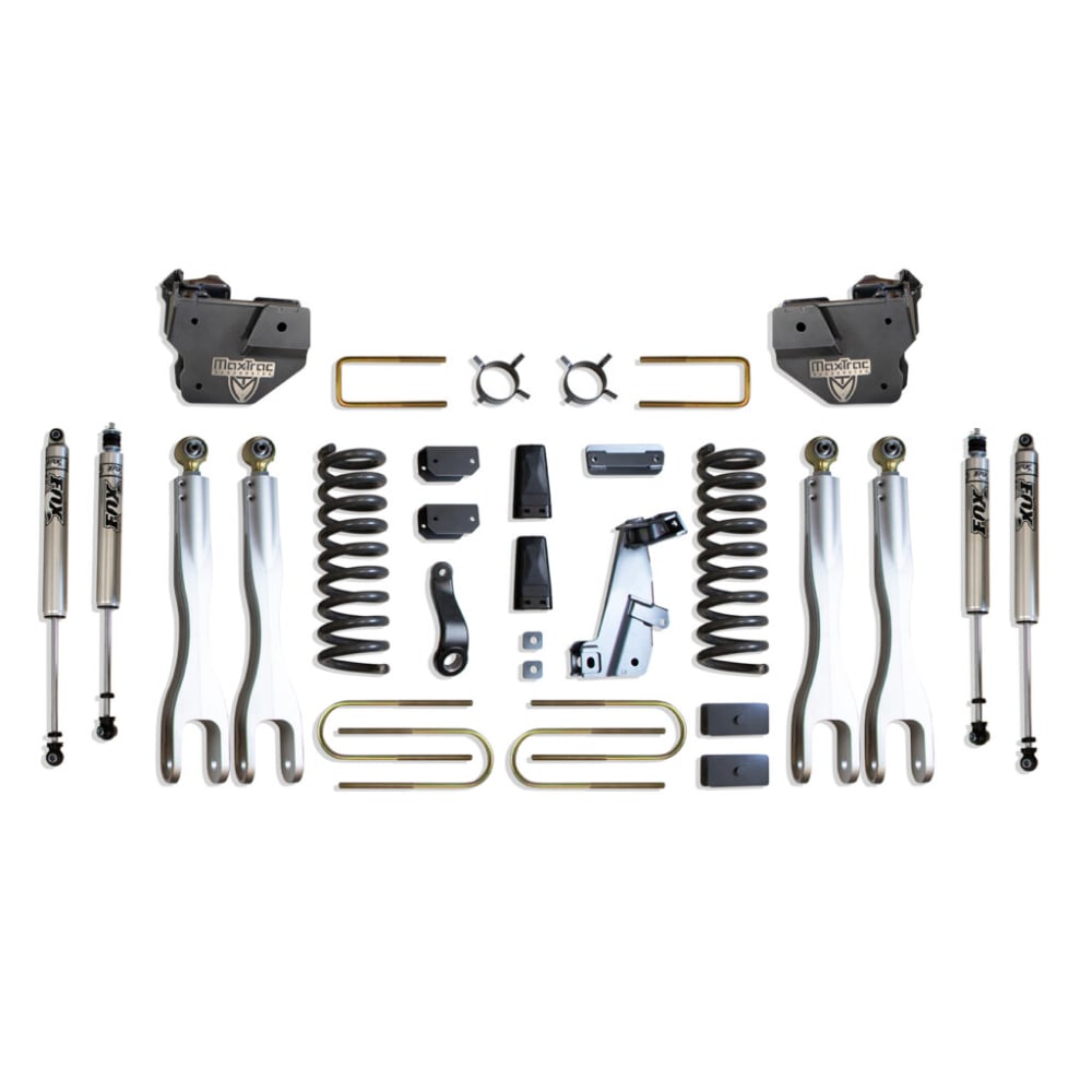 MaxTrac 8" Lift Kit With Fox Shocks for 13-18 Ram 6.7L Cummins 4WD