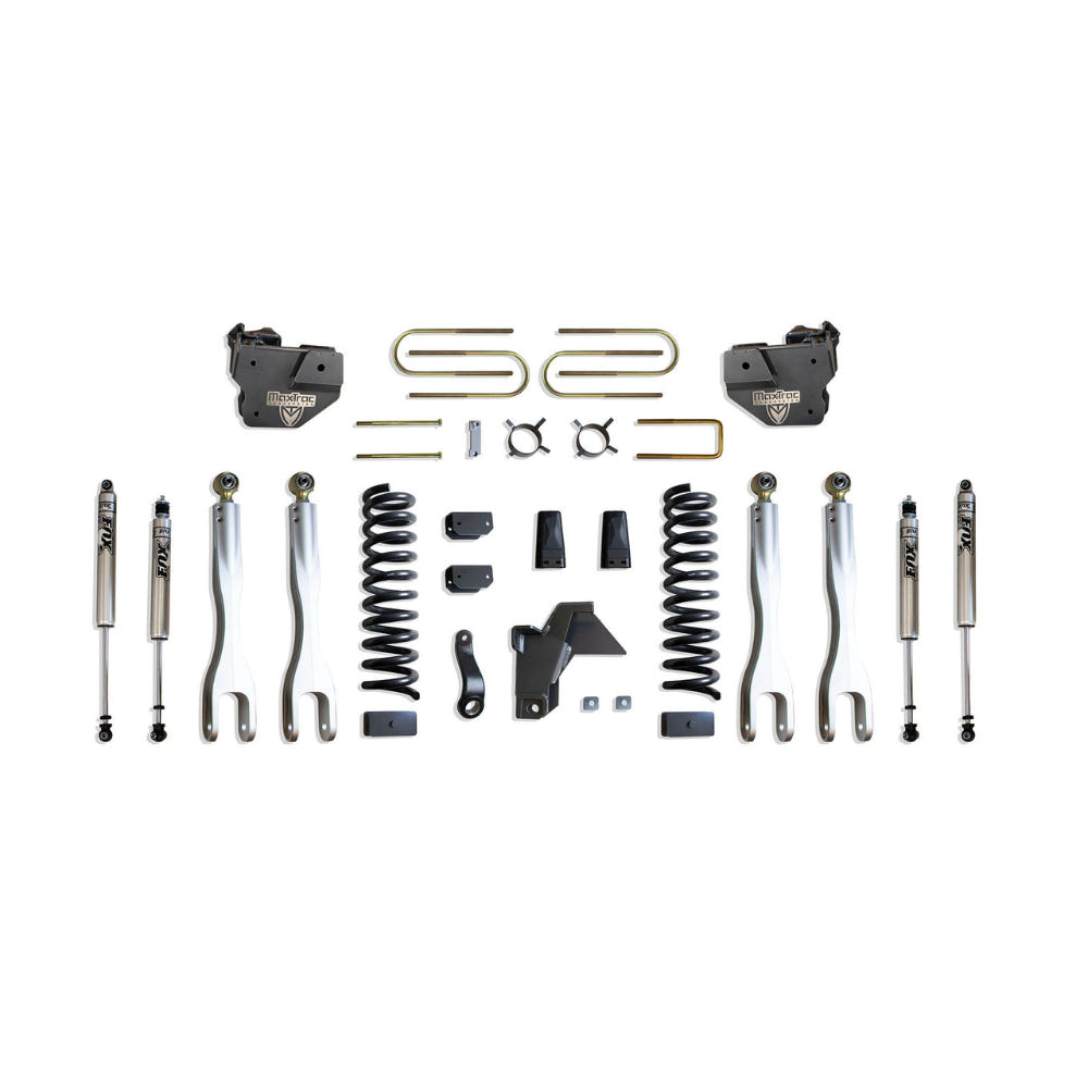 MaxTrac Suspension 8" Lift Kit with FOX Shocks for 19-23 Ram 6.7L Cummins 4WD