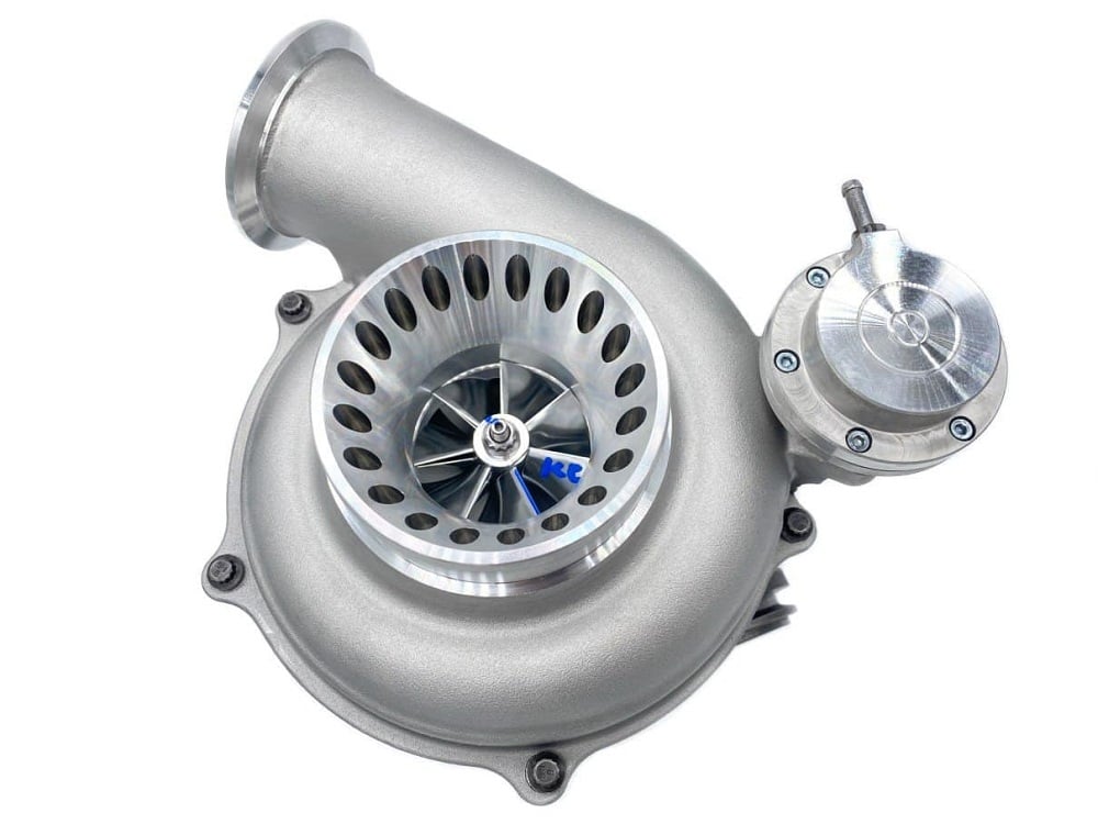 KC Turbos 300x Stage 2 Drop-In 63/73 0.84 A/R Turbo Early 99 Ford 7.3L Powerstroke