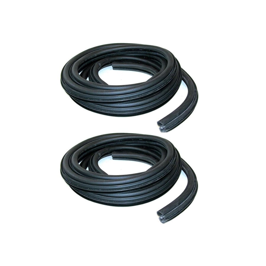 Fairchild Front Door Weatherstrip Seal Kit Drv &amp; Pass Side Quad Cab for 98-99 Dodge Ram 2500 and 3500