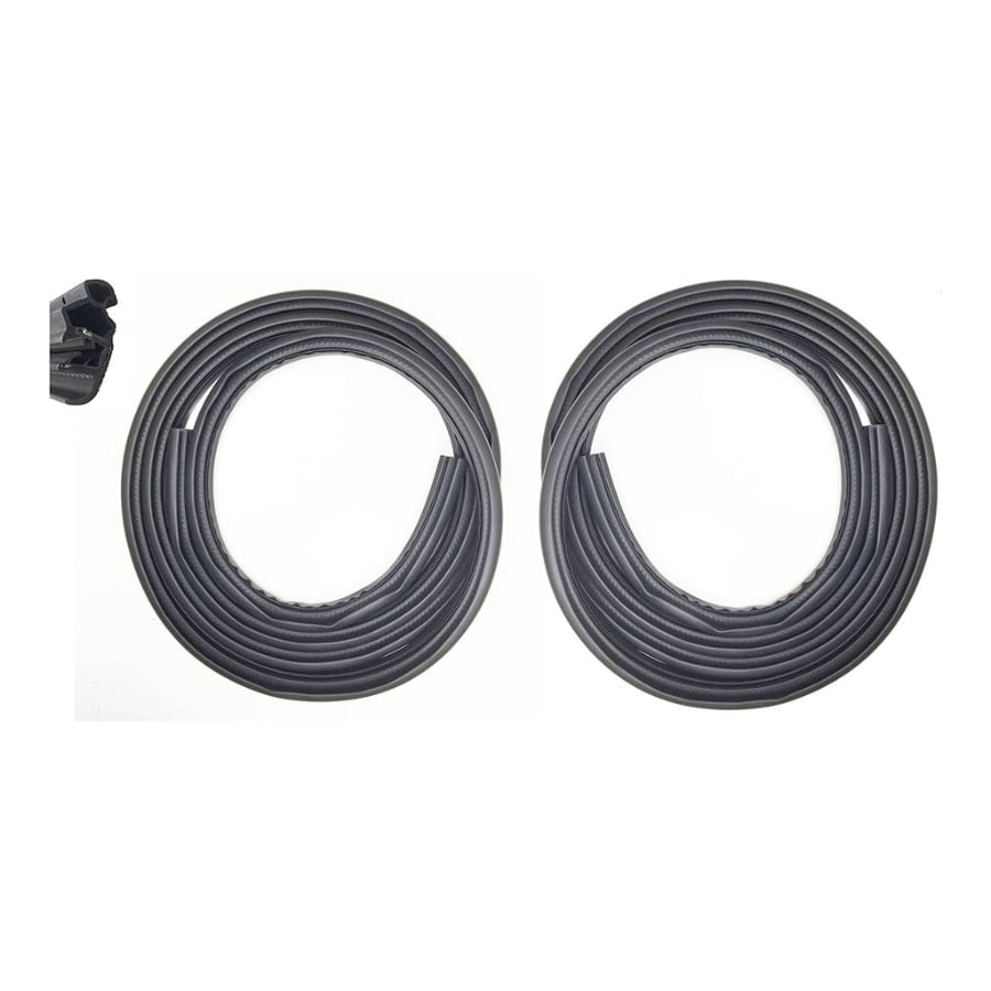Fairchild Rear Door Weatherstrip Seal Kit On Body Crew Cab for 99-16 Ford F-250 and F-350