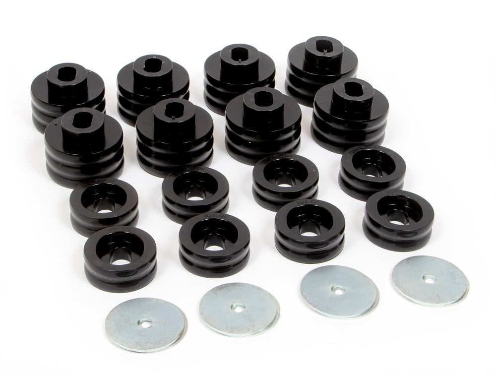 Daystar KG04025BK Body Mount Kit for 99-14 GM and Chevy 2500 Duramax