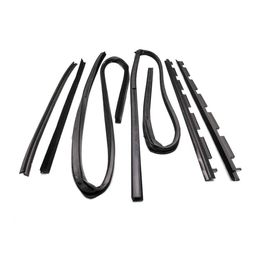 Fairchild Belt &amp; Window Channel Weatherstrip Seal Kit Drv &amp; Pass Side for 88-00 GM 2500HD and 3500