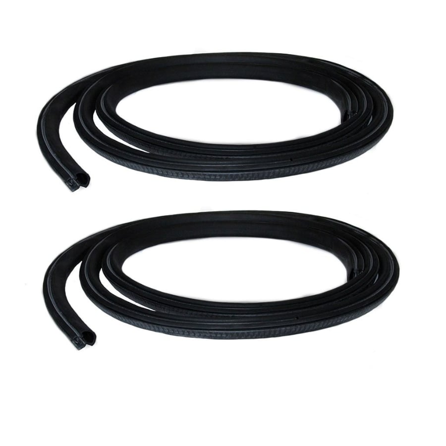 Fairchild Rear Door Weatherstrip Seals On Body Drv &amp; Pass Side Crew Cab for 99-07 GM 2500HD and 3500