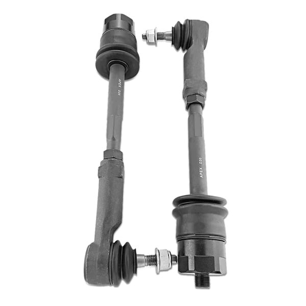 Apex Chassis Super HD Inner and Outer Tie Rod Kit for 01-10 GM 2500HD and 3500