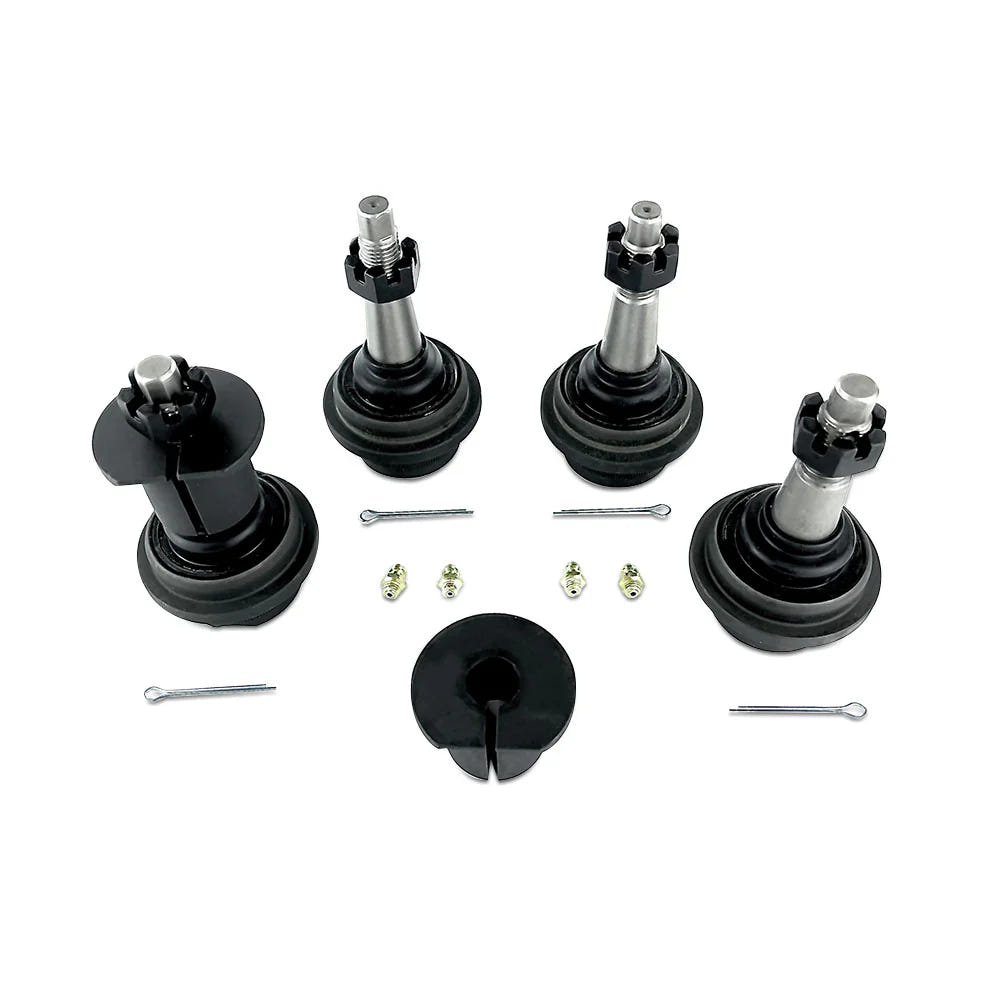 Apex Chassis Super HD Ball Joint Kit for 18-23 Jeep Wrangler JL JT Knurled