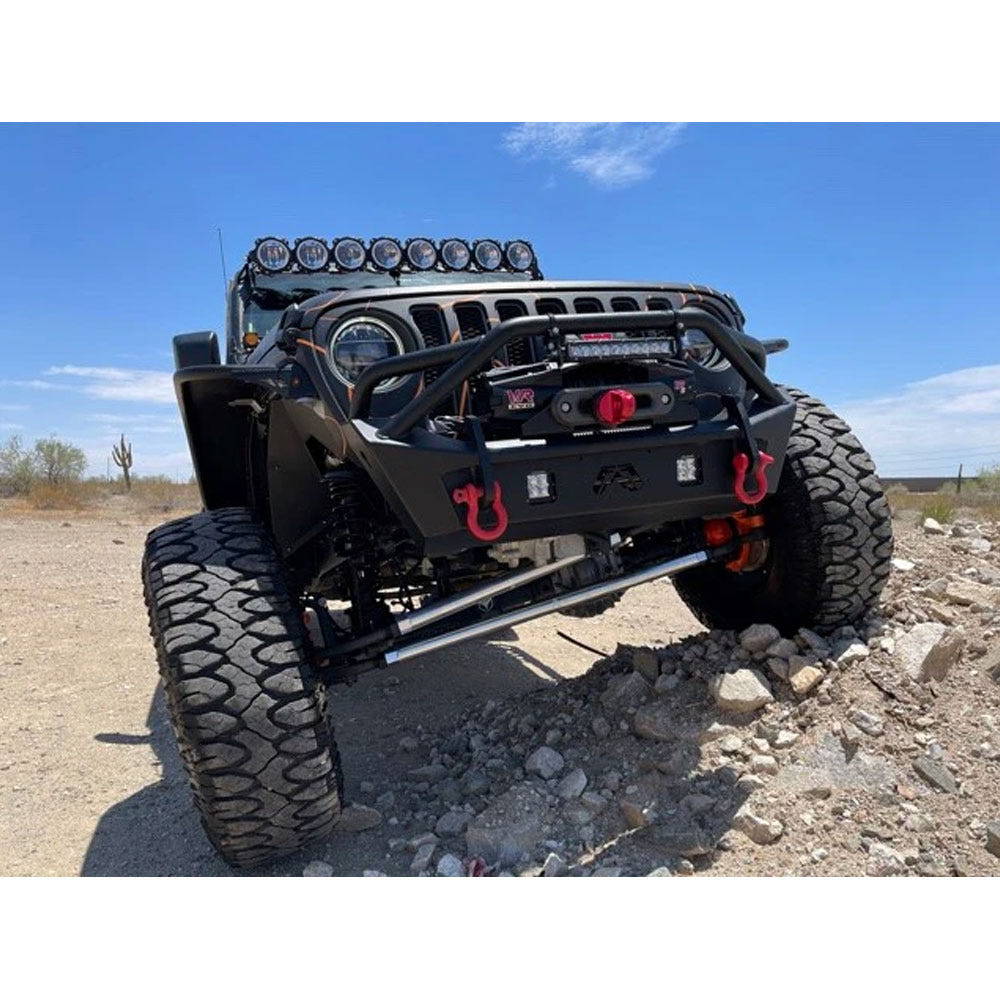 Apex Chassis 2.5 Ton Tie Rod and Drag Link Assembly   Polished Aluminum 18 23 Jeep Wrangler JL JT